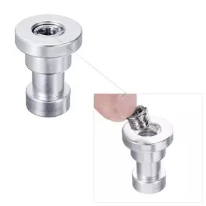 카메라 DSLR 다용도 1/4 3/8 스피곳 나사 홀 어댑터 삼각대 헤드 카메라 삼각대