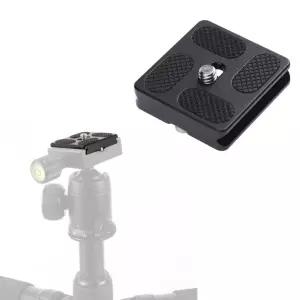 DSLR 카메라 릴리즈 퀵 플레이트 미니 브라켓 마운트 삼각대 도브테일