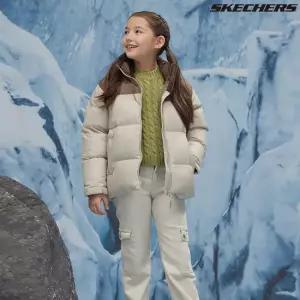 [스케쳐스키즈] 여아 에어리 헝가리 헤비 덕 다운