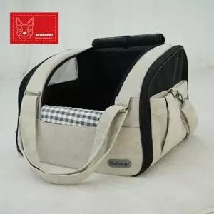 박스형 이동가방겸용 카시트 베이지 U124986 강아지