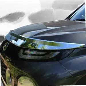 캐스퍼 본넷 가드 크롬 후드가드 튜닝 디플렉터