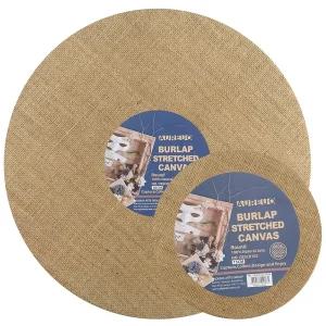 황마 캔버스 원형 30cm 캔버스 캔버스보드 미술캔버스보드 그림캔버스