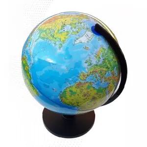 지구본 학습용 교육용 한글표기 책상용 지리 세계지도 구형 회전 스탠드 아동 학생