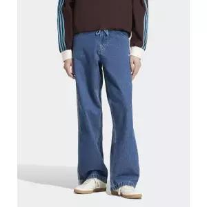 아디다스 ADIDAS 데님 파이어버드 팬츠 - 미드블루 JC6234 201221
