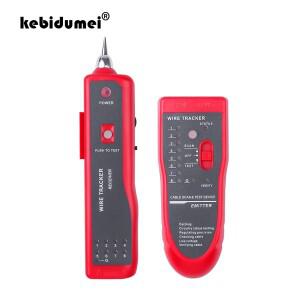 Kebidumei 이더넷 LAN 네트워크 케이블 테스터 RJ11 RJ45 Cat5 휴대폰선 추적기 토너 감지기 라인 파인더