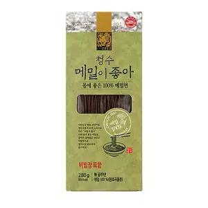 메밀이좋아 메밀비빔국수 280g 비빔 국수 메밀 1인분