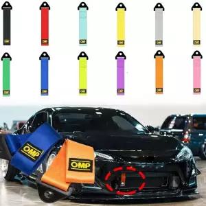 견인장치 26cm 나일론 견인 스트랩 차량용 경주용 로프 트레일러 범퍼