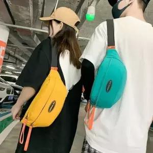 TK P055 슬링백 메신저백 남자 크로스백 힙색 가방 학생 허리 미니 휴대폰 여성 슬링백 스포츠 힙팩