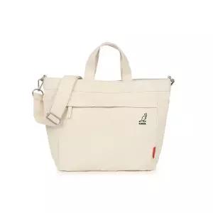 [롯데백화점]캉골 럭키 캔버스 토트백 Ⅲ 3971 아이보리 (KREBTB39710)