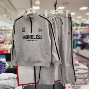 에스핏주니어 HC09 반집업맨투맨상하세트 봄가을 상하복 SJY101MKTR04