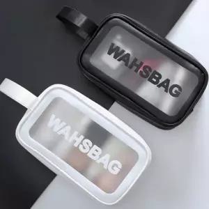 3가지 사이즈 FL 반투명 워시백 목욕가방 비치백 수영가방 파우치