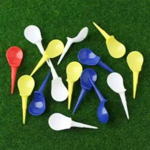 골프용 컬러 플라스틱 티꽂이 슬림형 슬라이스 디자인