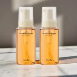 두피 각질 연화 오일 헤어 토닉 스케일링 스크럽 제거 식물성 토너 1+1