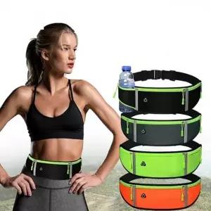 스포츠 힙색 러닝벨트 멀티포켓 슬링백 허리가방 조깅 마라톤 벨트 파우치
