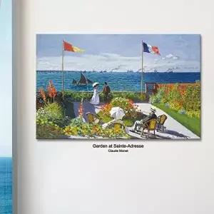 생타드레스의 테라스 모네 캔버스 액자 55x35cm (KYR-WF158A6)