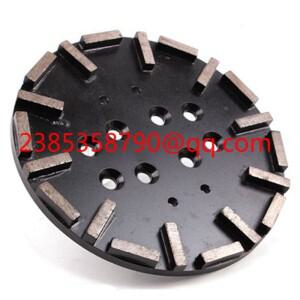 250mm 10 인치 다이아몬드 그라인딩 디스크 시멘트 스톤 콘크리트 금속 휠 연마 블록