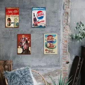 누카 콜라 빈티지 철제 액자 인테리어 소품 (KYR-WCC0141)