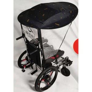 전동휠체어 캐노피 햇빛차단 햇빛 차양막 차단 바이저 썬바이저