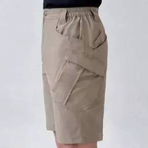 [골드스마일]남성용 여름용 밴딩 포켓 캐주얼 카고 반바지