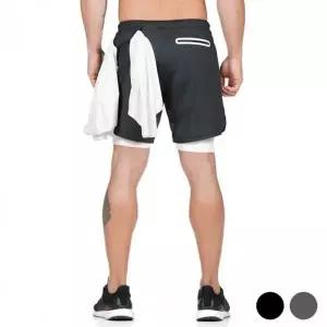 [콩심팥심]운동용 수건 부착형 레깅스 반바지 트레이닝 팬츠