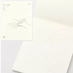 미도리 편지지 편지세트 MD 레터 페이퍼 가로줄A