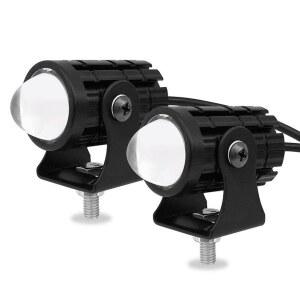 바이크 오토바이 미니 드라이빙 안개등 4X4 버기 LED 듀얼 전구용 트레일러 보조 차량