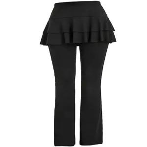 여성 라인댄스복 바지 줌바댄스 하의 치마레깅스 치랭스