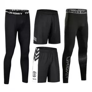 남성용 스포츠 반바지 레깅스 운동복 트레이닝웨어