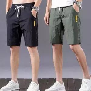 [셀러에이드]여름용 남성 커플 트레이닝 반바지 실내 운동복 팬츠