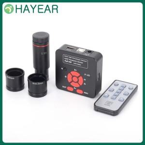HAYEAR 16MP HDMI 1080P HD usb 디지털 검사 현미경 카메라 세트 휴대 전화 PCBrepair 용 TF 카드 비디오