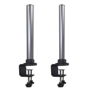 스테레오 삼안 현미경용 범용 클램프 스탠드 폴, HDMI 디지털 USB 카메라, 휴대폰 수리 도구, 32mm, 25mm