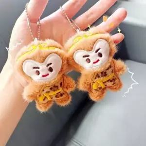 (선택 손오공 인형 키링)손 인형 키링 원숭이 인형인형 가방고리 열쇠고리 서유기