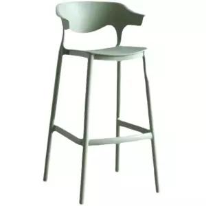 바스툴 높은의자 야외 스탠딩 식탁 인테리어 테라스 그린 75cm