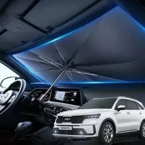 현이몰 쏘렌토MQ4 우산형 햇빛가리개 차량용 앞유리커버 암막 그늘막 앞유리햇빛가리개 운전석햇빛가리개