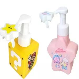 슈퍼마리오 별의 커비 캐릭터 별 거품 보틀 펌프용기 디스펜서