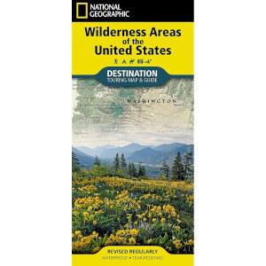 미국 야생 지역 지도(내셔널 지오그래픽 목적지 지도)