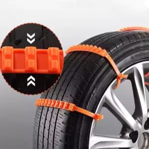 엠로트 자동차 타이어 차량 스노우체인 일회용 미끄럼방지 케이블 타이 체인 1P 간편 체인