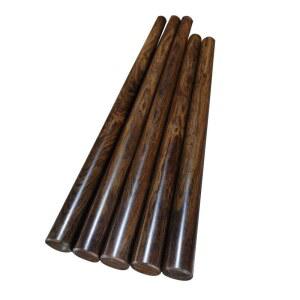 목봉 음핑고 흑단 각재 스틱 원형 건축 3cm 길이 홍단 통나무 목도 공예 반지 각목