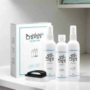 등산화 세척 운동화 세탁 가죽화 스니커즈 세정제 얼룩 제거 3종세트