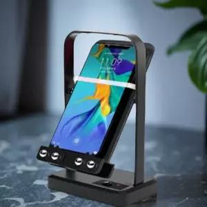 만보기 앱테크 휴대폰 흔드는 기계 자동 흔들기 듀얼 저소음 블랙