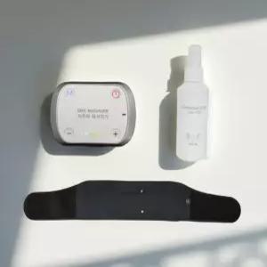 허리 저주파 치료기 전기 자극 안마기 근육통 마사지기 고신축 원단 1개