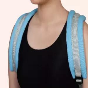 8자 붕대 탄력 압박용 밴드 자가 접착 테이프 쇄골 보조기