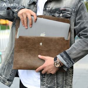 슬리브 케이스 (MacBook Mac Book ipad 호환) Air M1 M2 Pro 13 3 13.6 14 2 12 9 인치 커버 백 가죽 남성