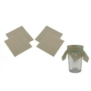 컵 블랙홀 매직 트릭 멘탈리즘 소품 참신함과 개그 제품의 고무 시트를 통한 WNHNO 4Pcs 코인 침투 접시