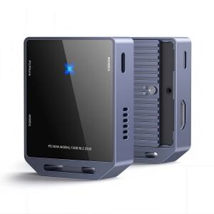 신형 M.2 NVMe SSD 케이스 USB4 10Gbps 4K 60Hz 100W PD 2230 비디오 노트북 태블릿 폰 외장 저장장치