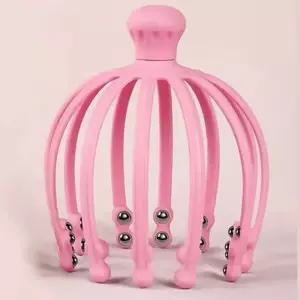 머리 지압 롤러 두피 롤러 마사지기 안마기 360도회전 두피마사지롤러