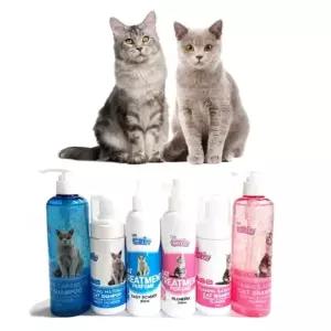 (150ml) 베이비파우더향 고양이전용 고양이샴푸 고양이 버블샴푸 세정제 거품 목욕