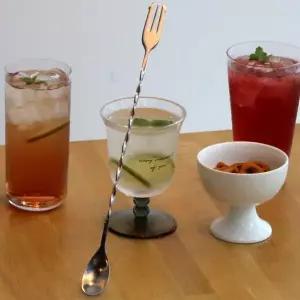 [콩심팥심]스텐 머들러 스틱 바스푼 32cm