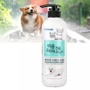 애완견비듬 약용샴푸 샤워 비숑프리제 전용 샴푸린스 포비스전용샴푸린스