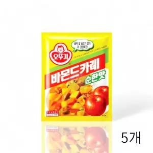 오뚜기 바몬드카레 순한맛 1Kg X 5개 대용량 업소용